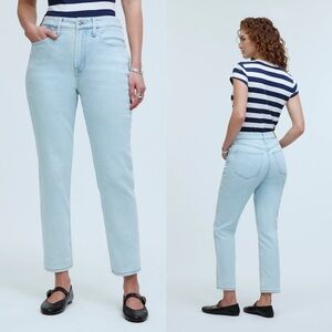 New Madewell The Curvy Perfect Vintage Jean in Chestnut Wash Size 26